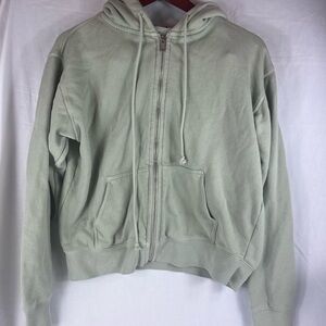 Brandy Melville Sage Green Hoodie